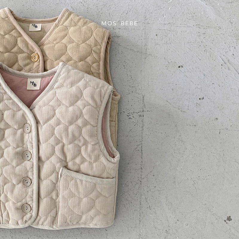 Mos Bebe - Korean Baby Fashion - #babyboutique - Warm Quilting Vest