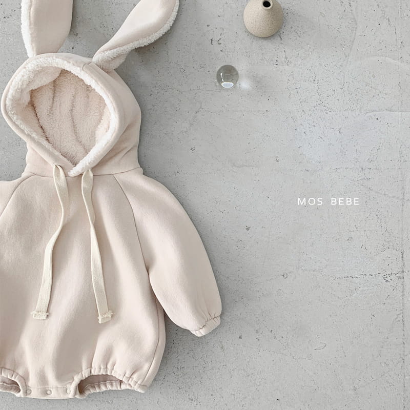 Mos Bebe - Korean Baby Fashion - #babyboutiqueclothing - Rabbit Bodysuit - 8