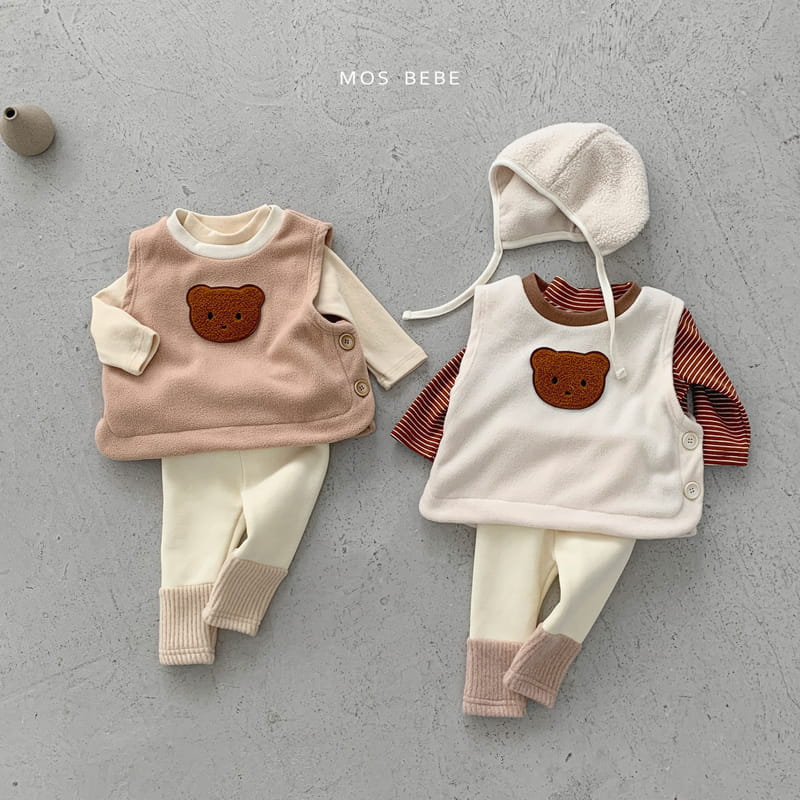 Mos Bebe - Korean Baby Fashion - #babyclothing - Monchell Vest - 8