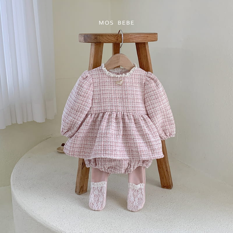 Mos Bebe - Korean Baby Fashion - #babyfashion - Mazel Twid Set - 5