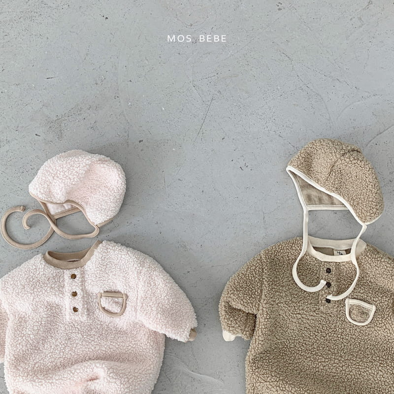 Mos Bebe - Korean Baby Fashion - #babyfever - Macaroon Bodysuit - 2