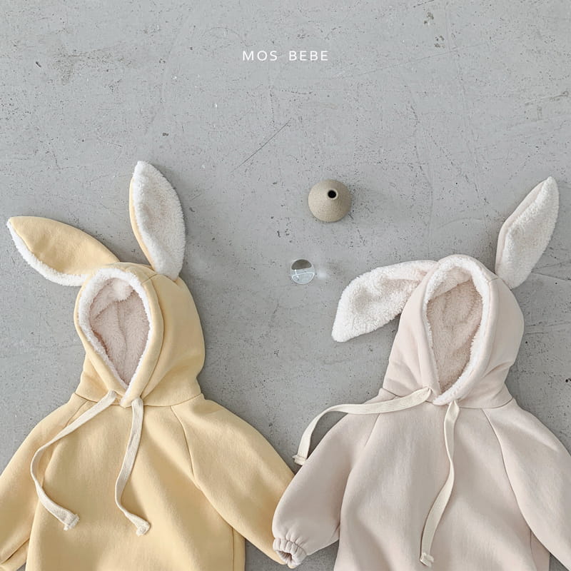 Mos Bebe - Korean Baby Fashion - #babyoutfit - Rabbit Bodysuit - 2