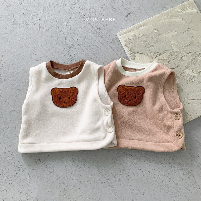 Mos Bebe - Korean Baby Fashion - #babyoutfit - Monchell Vest