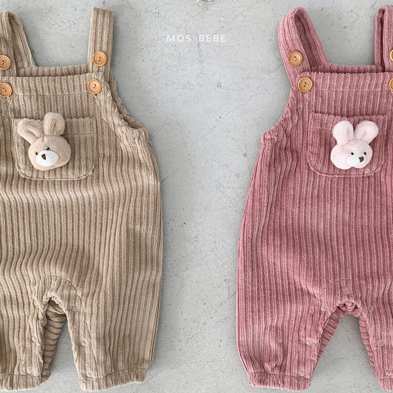 Mos Bebe - Korean Baby Fashion - #babywear - Toto Span Dungarees - 8