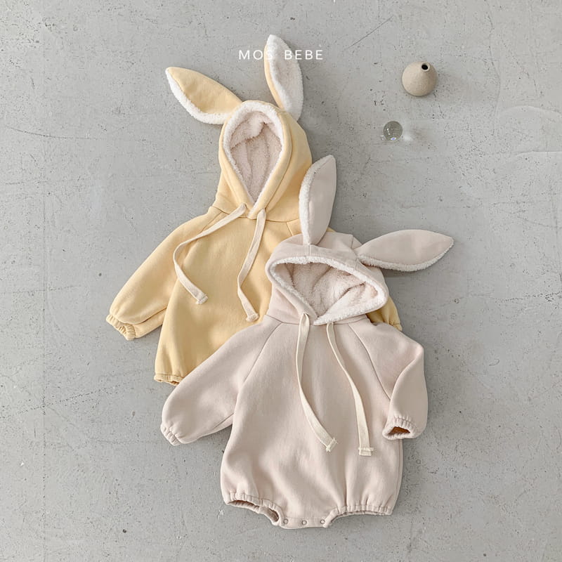 Mos Bebe - Korean Baby Fashion - #babywear - Rabbit Bodysuit - 3