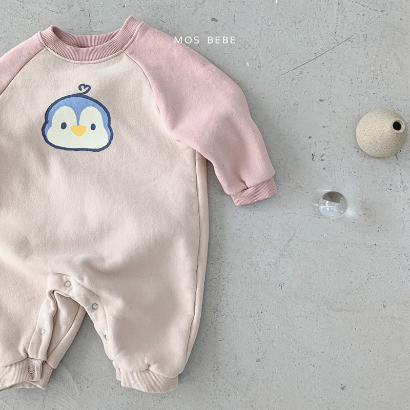 Mos Bebe - Korean Baby Fashion - #onlinebabyboutique - Penguin Ralgan Bodysuit - 8