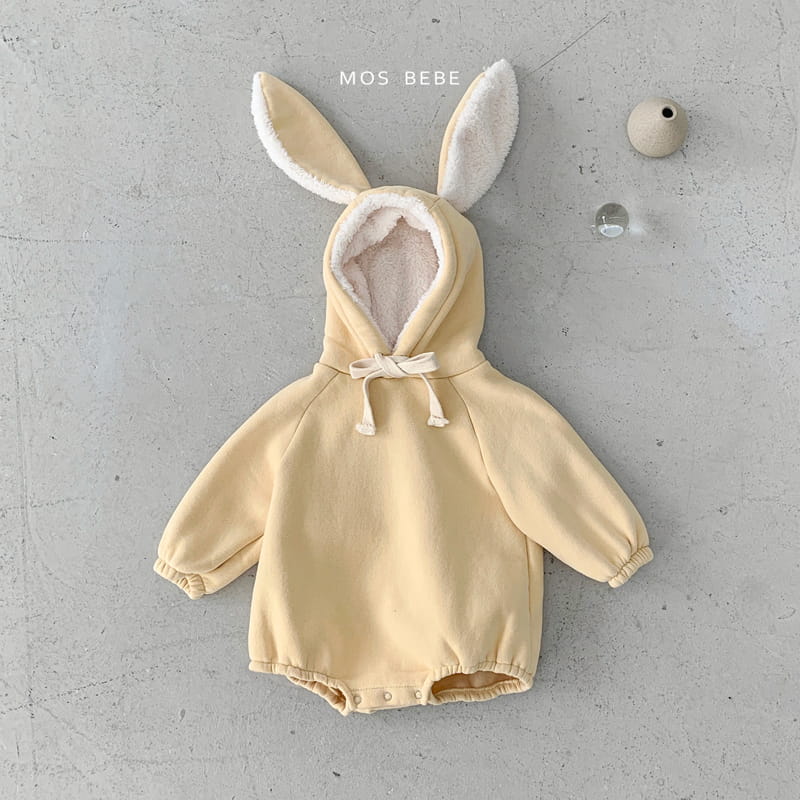 Mos Bebe - Korean Baby Fashion - #babywear - Rabbit Bodysuit - 4