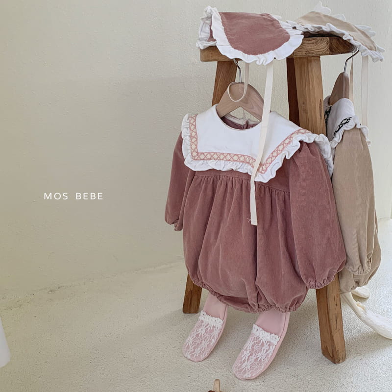 Mos Bebe - Korean Baby Fashion - #onlinebabyshop - Wehers Vollar Bodysuit - 12