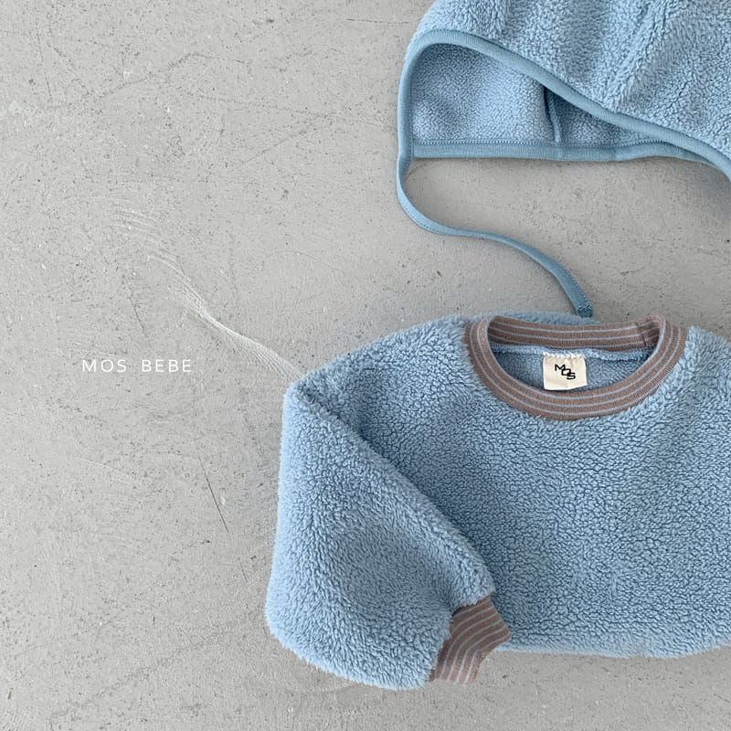 Mos Bebe - Korean Baby Fashion - #onlinebabyshop - Bbosong Pocket Bodysuit with Bonnet - 8