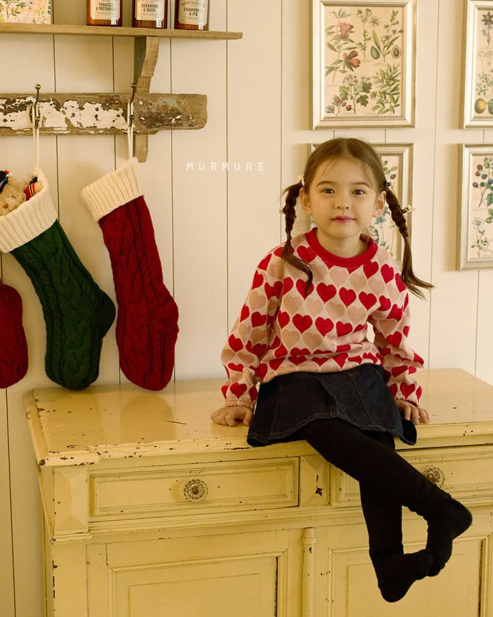 Murmure - Korean Children Fashion - #Kfashion4kids - Heart Sweatshirt - 11