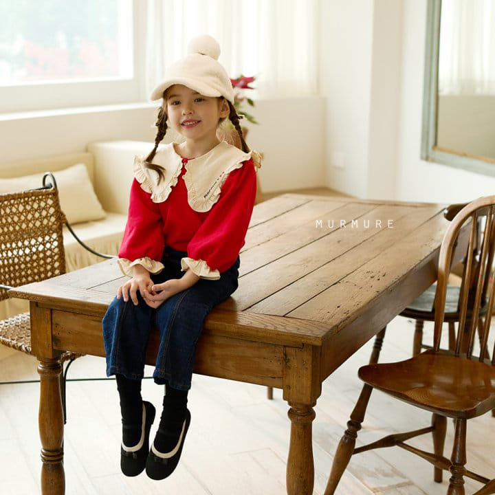 Murmure - Korean Children Fashion - #childofig - Noel Collar Tee - 5