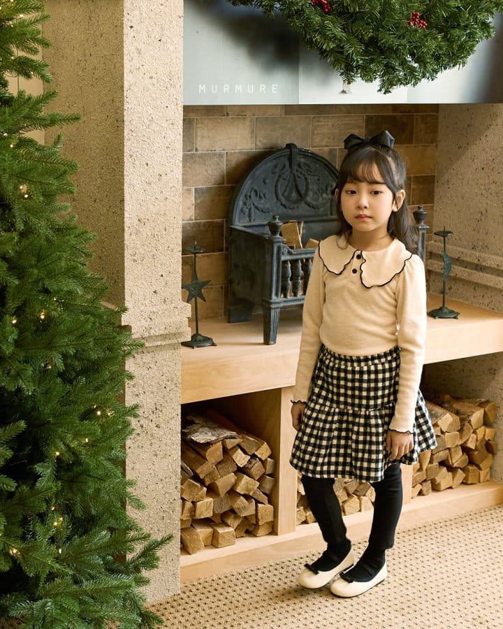 Murmure - Korean Children Fashion - #childofig - Jenna Collar Tee - 3