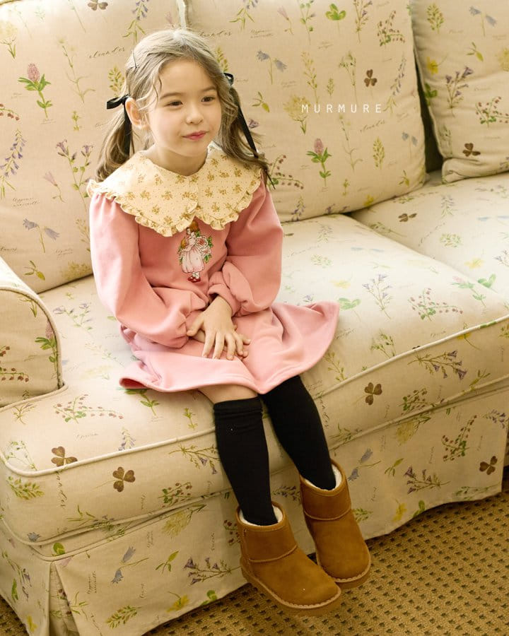 Murmure - Korean Children Fashion - #childrensboutique - Eve Collar One-piece - 3