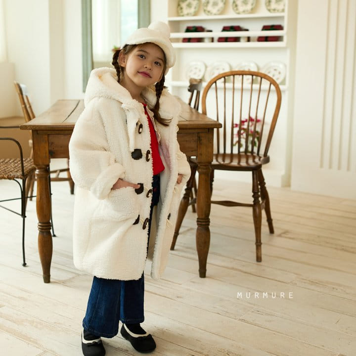 Murmure - Korean Children Fashion - #designkidswear - Dduckboki Fleece Jacket - 7
