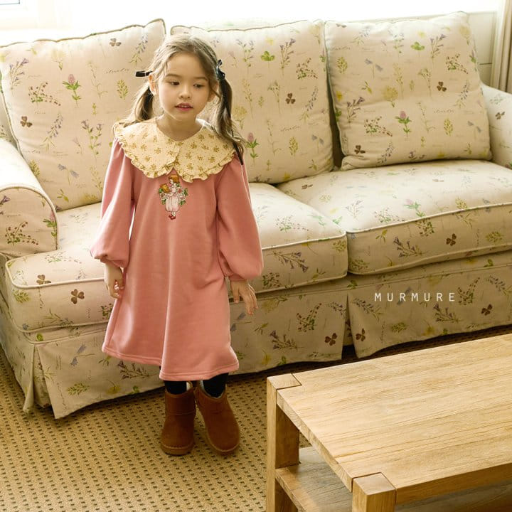Murmure - Korean Children Fashion - #discoveringself - Eve Collar One-piece - 5