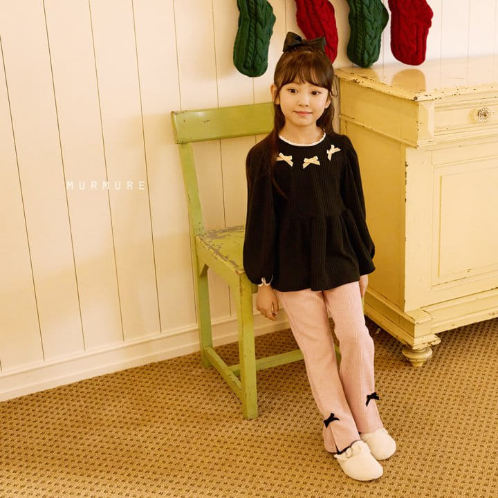 Murmure - Korean Children Fashion - #discoveringself - Ribbon Pants