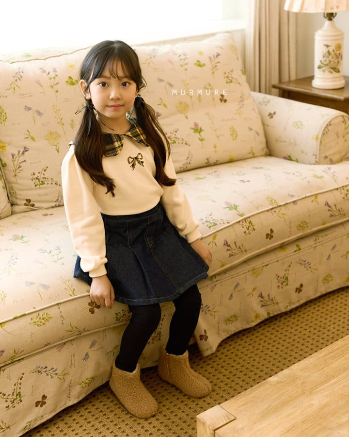 Murmure - Korean Children Fashion - #discoveringself - Wendy Collar Tee - 11