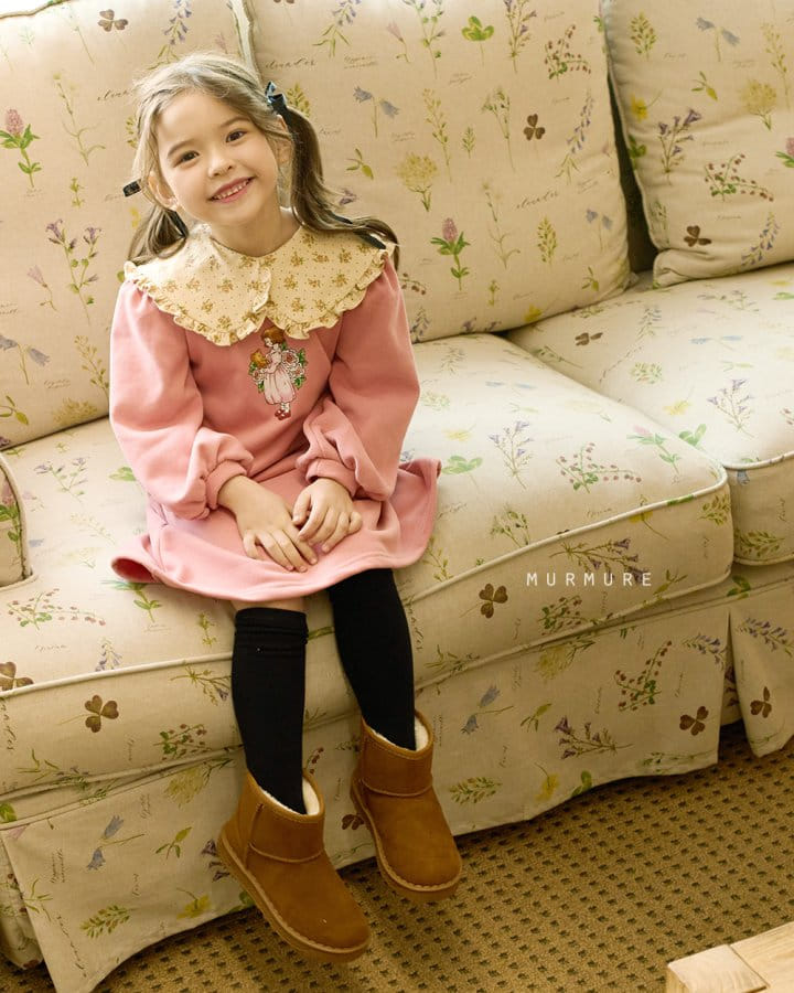 Murmure - Korean Children Fashion - #fashionkids - Eve Collar One-piece - 6