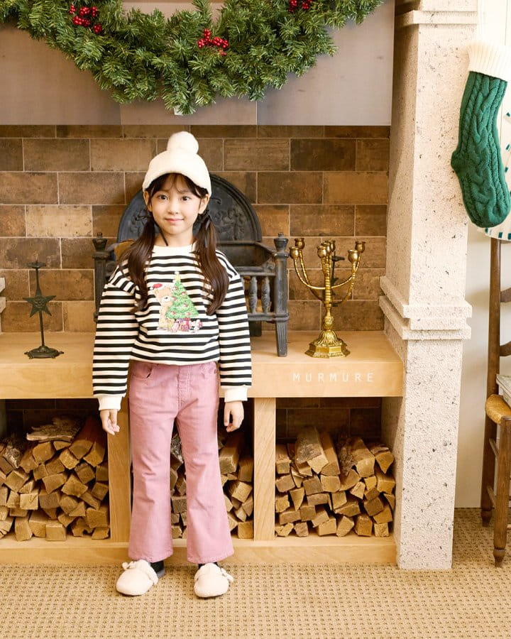 Murmure - Korean Children Fashion - #fashionkids - Bear Tree Sweatshirt - 6