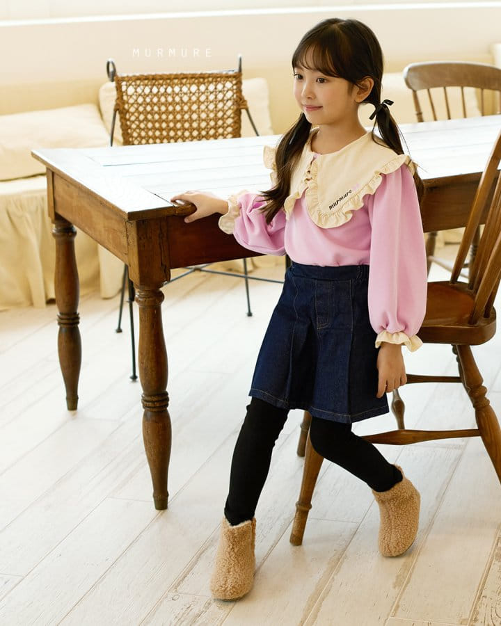 Murmure - Korean Children Fashion - #kidsstore - Humming Skirt Leggings - 3
