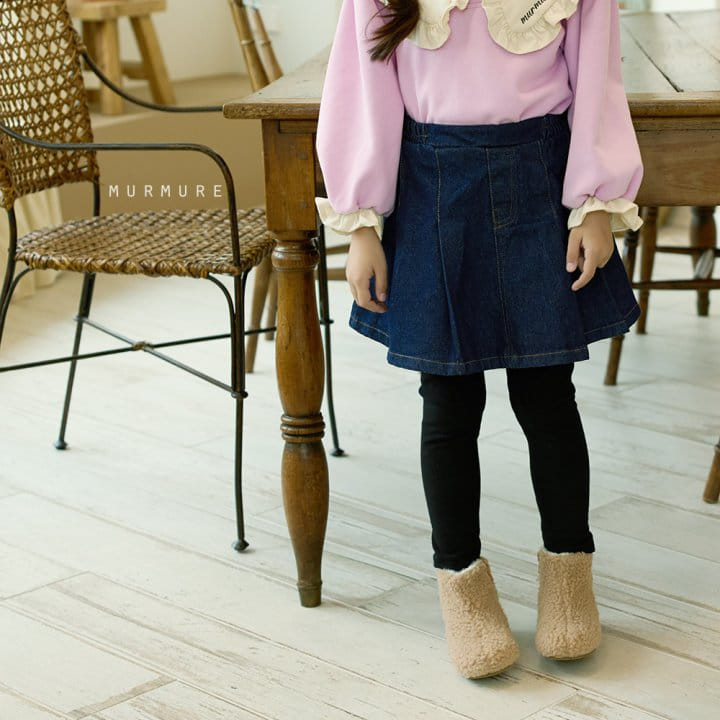 Murmure - Korean Children Fashion - #kidsstore - Humming Skirt Leggings - 4