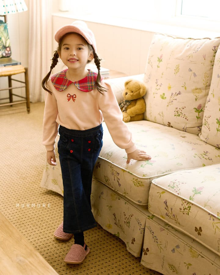 Murmure - Korean Children Fashion - #kidzfashiontrend - Wendy Collar Tee