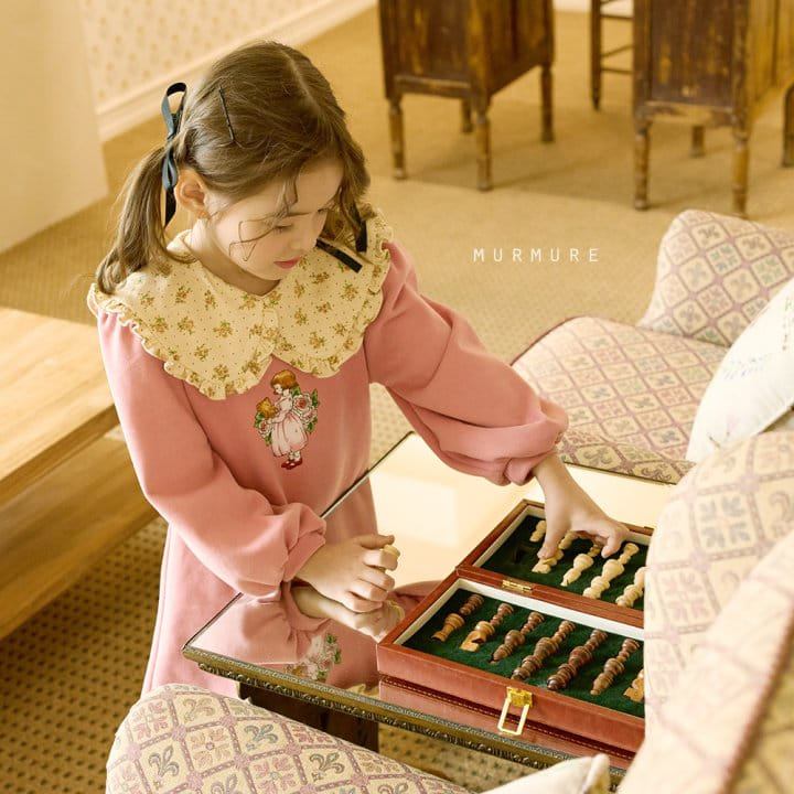 Murmure - Korean Children Fashion - #littlefashionista - Eve Collar One-piece - 11