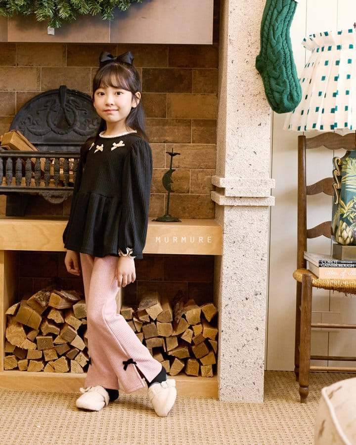 Murmure - Korean Children Fashion - #magicofchildhood - Ribbon Pants - 8