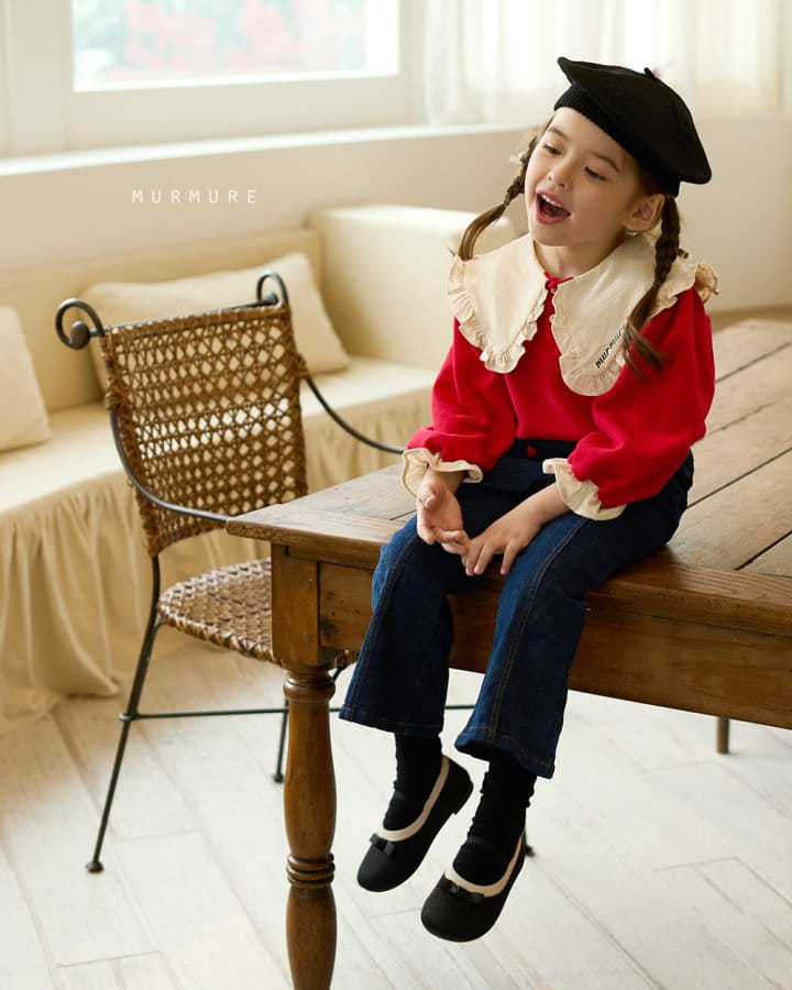 Murmure - Korean Children Fashion - #magicofchildhood - Noel Collar Tee - 2