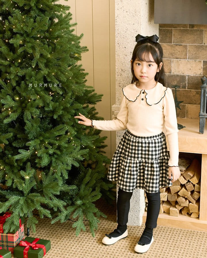 Murmure - Korean Children Fashion - #minifashionista - Jenna Collar Tee