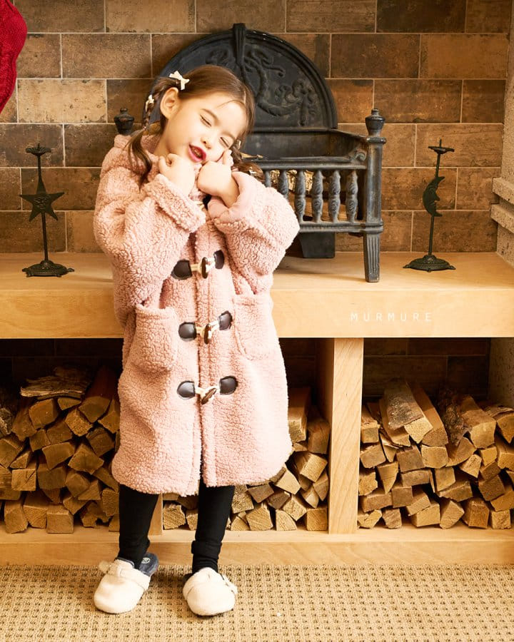 Murmure - Korean Children Fashion - #toddlerclothing - Dduckboki Fleece Jacket - 4