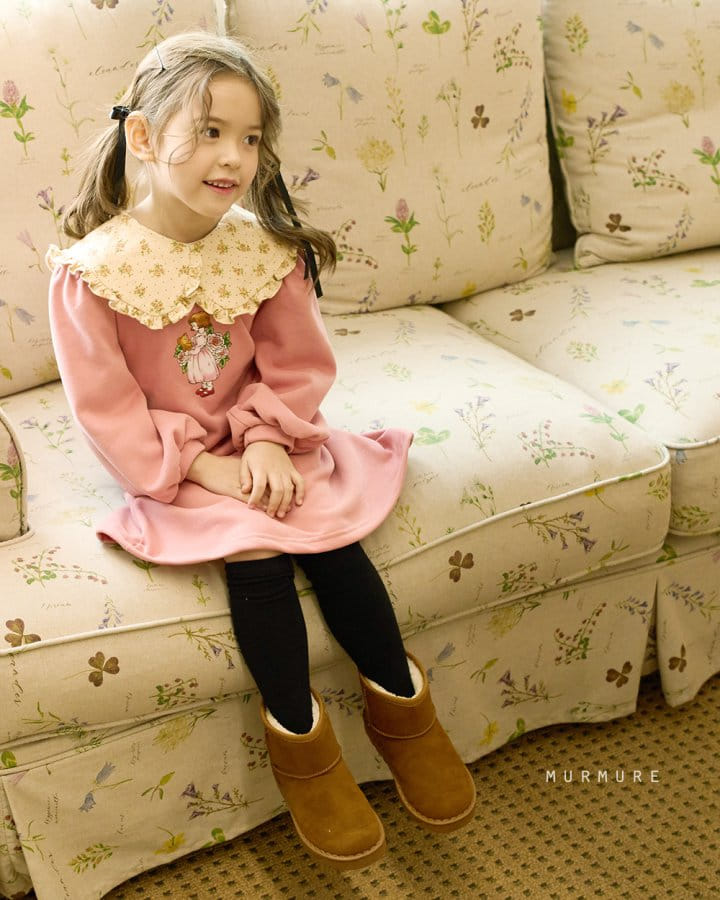 Murmure - Korean Children Fashion - #stylishchildhood - Eve Collar One-piece