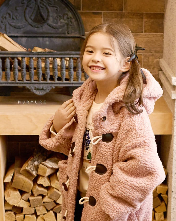 Murmure - Korean Children Fashion - #todddlerfashion - Dduckboki Fleece Jacket - 2