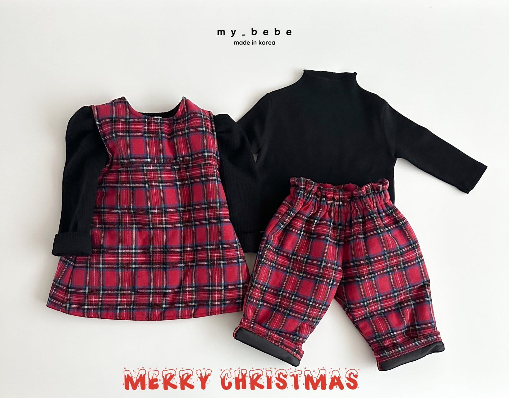 My Bebe - Korean Baby Fashion - #babyootd - The End Of Year One-Piece - 5