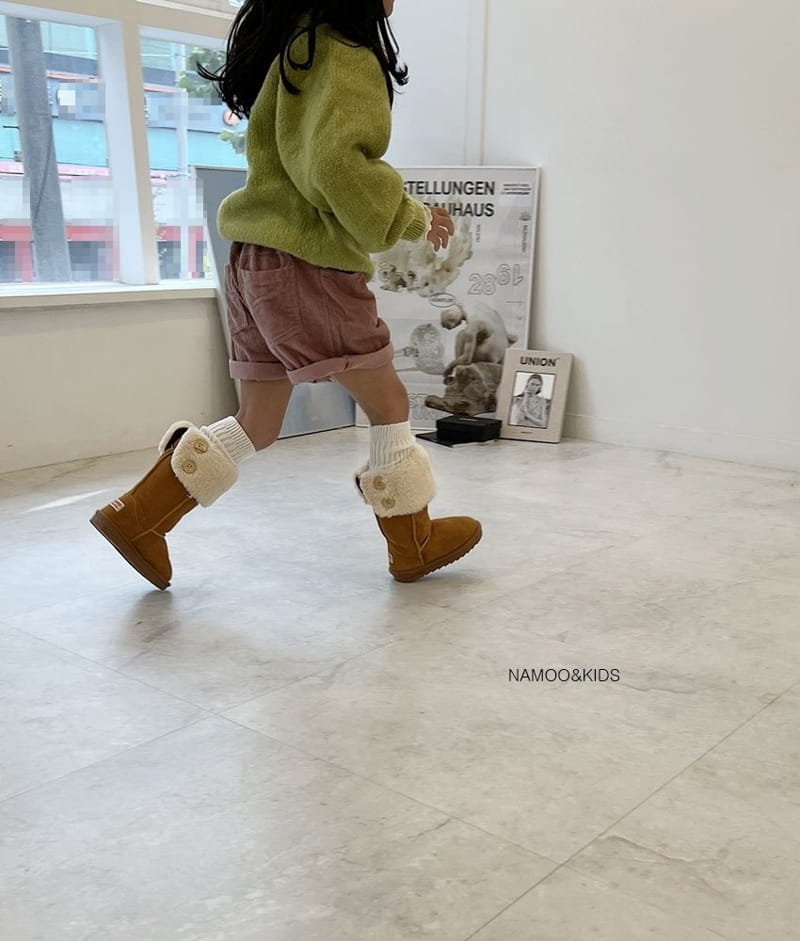 Namoo & Kids - Korean Children Fashion - #Kfashion4kids - Long Fluffy Boots - 2