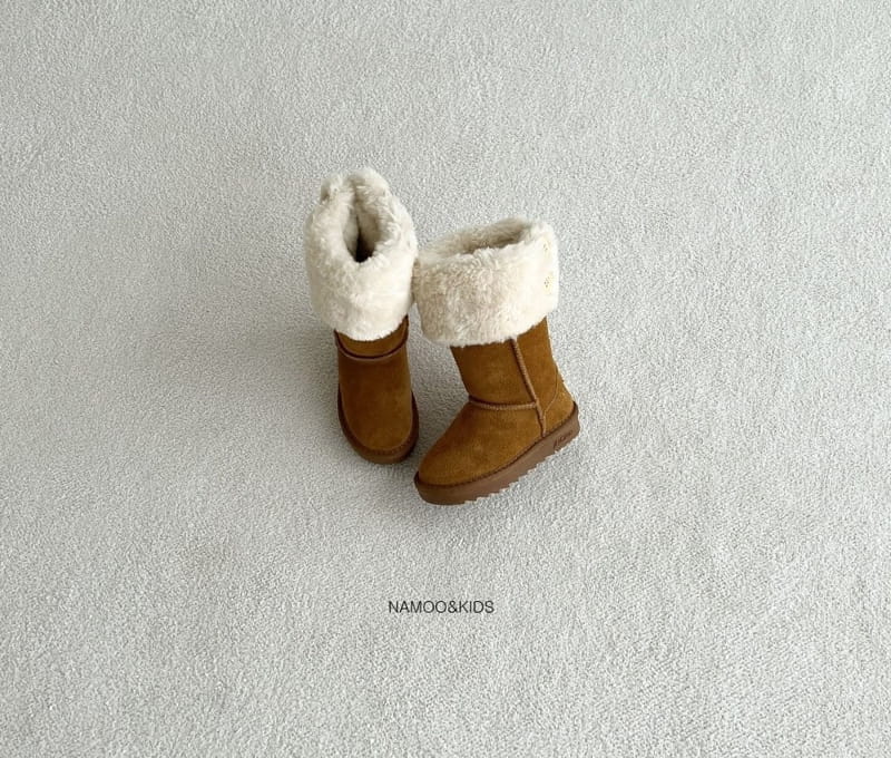Namoo & Kids - Korean Children Fashion - #childrensboutique - Long Fluffy Boots - 11