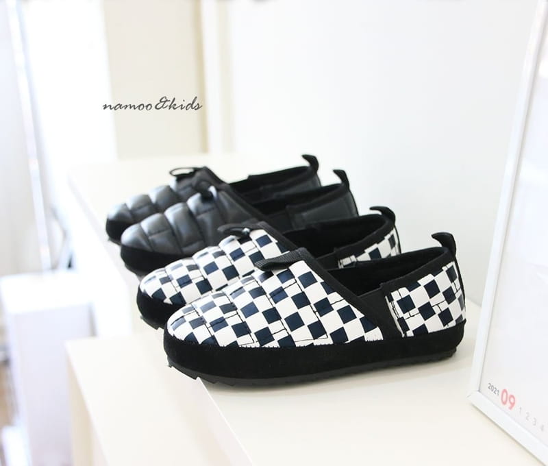 Namoo & Kids - Korean Children Fashion - #designkidswear - Checker Board Padding Sneakers - 3