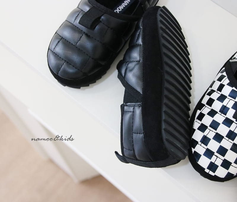 Namoo & Kids - Korean Children Fashion - #kidzfashiontrend - Checker Board Padding Sneakers - 8