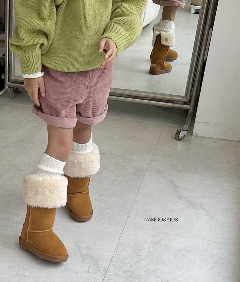 Namoo & Kids - Korean Children Fashion - #minifashionista - Long Fluffy Boots - 5