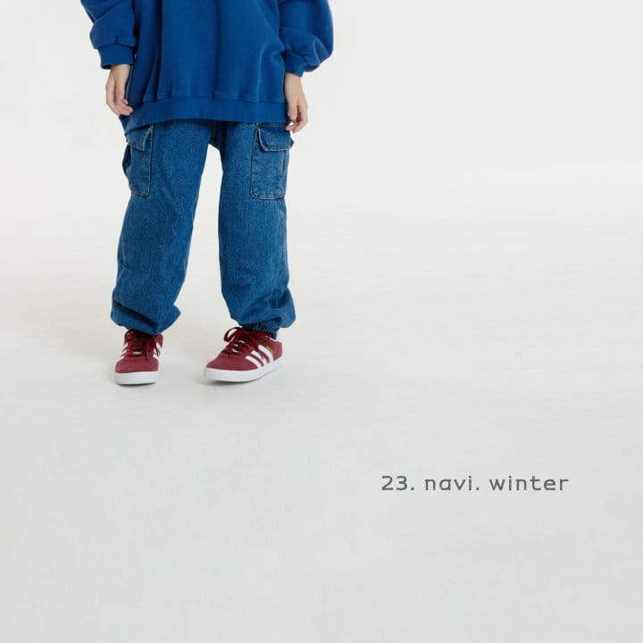 Navi - Korean Children Fashion - #kidzfashiontrend - Clip Jeans - 4