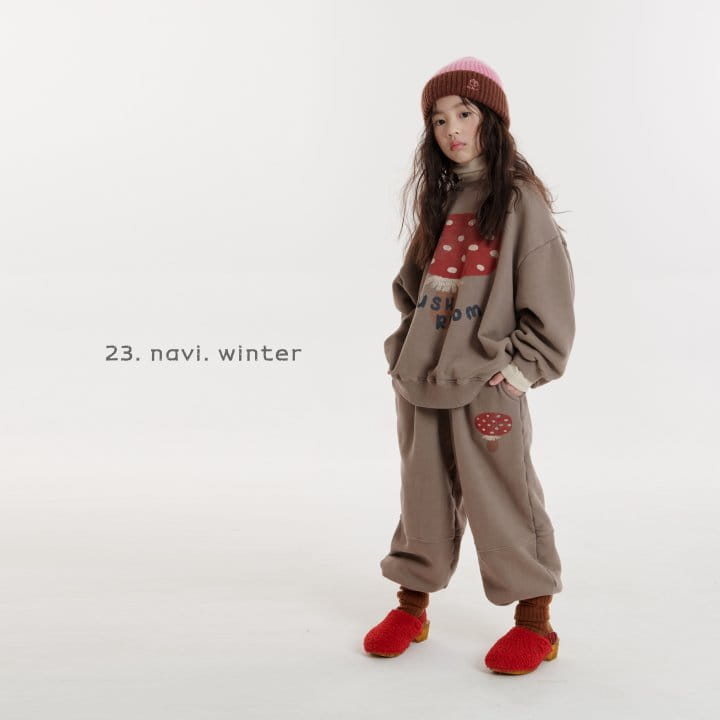 Navi - Korean Children Fashion - #Kfashion4kids - Mushroom Sweatshirt - 2