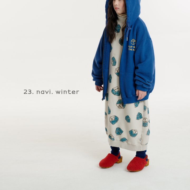 Navi - Korean Children Fashion - #childofig - Train Hoody Zip-up - 6
