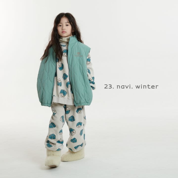 Navi - Korean Children Fashion - #childofig - Cube Sweatshirt - 9