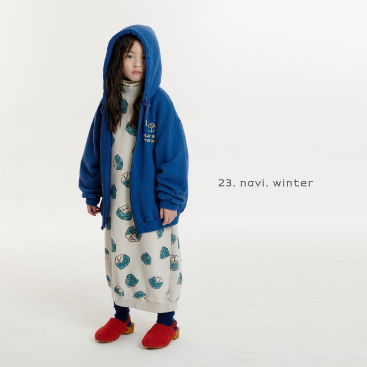 Navi - Korean Children Fashion - #childrensboutique - Train Hoody Zip-up - 7