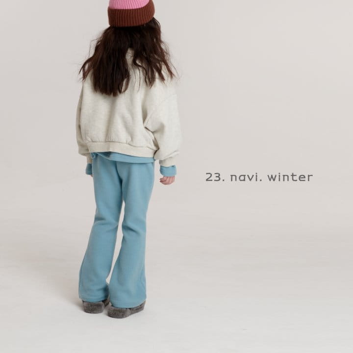 Navi - Korean Children Fashion - #designkidswear - Flower Sweatshirt - 8