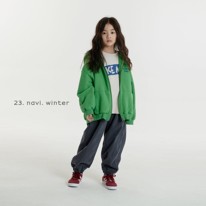 Navi - Korean Children Fashion - #discoveringself - Train Hoody Zip-up - 9
