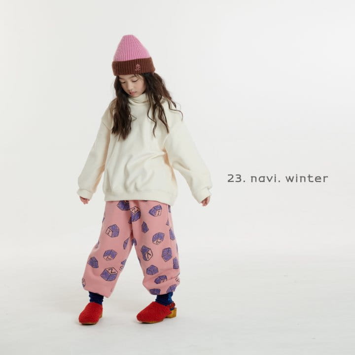 Navi - Korean Children Fashion - #fashionkids - Cozy Turtleneck Tee - 5