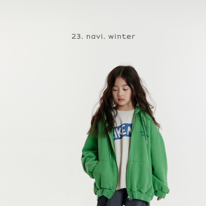 Navi - Korean Children Fashion - #fashionkids - Train Hoody Zip-up - 10