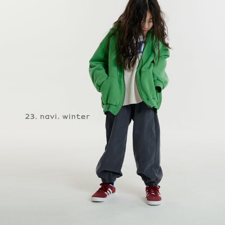 Navi - Korean Children Fashion - #kidsshorts - Train Hoody Zip-up - 11