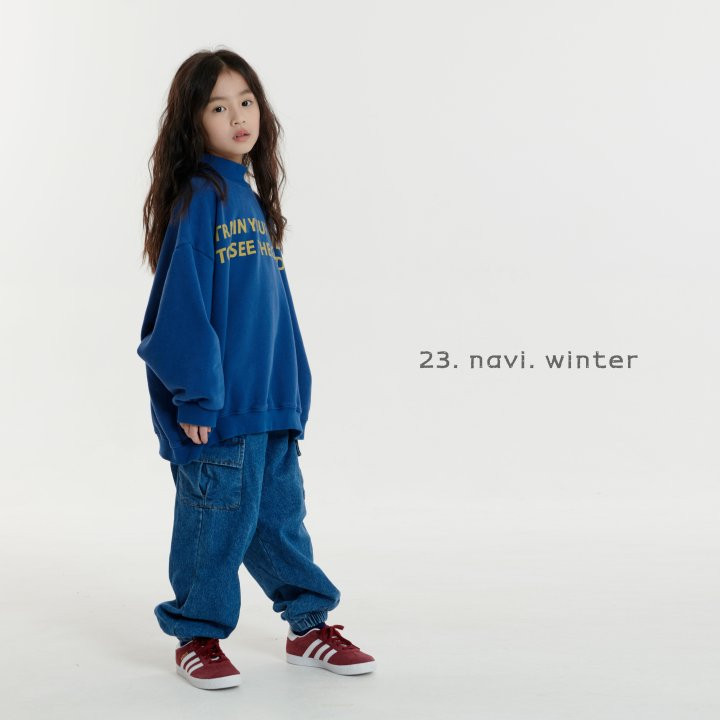 Navi - Korean Children Fashion - #kidsshorts - Train Sweatshirt - 10